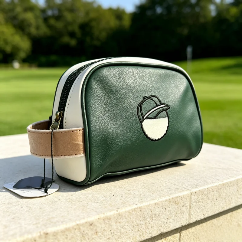 Multifunctional Waterproof Golf Storage Handbag Large Capacity Portable Golf Supplies Pouch Wallet for Outdoor Golf Sports