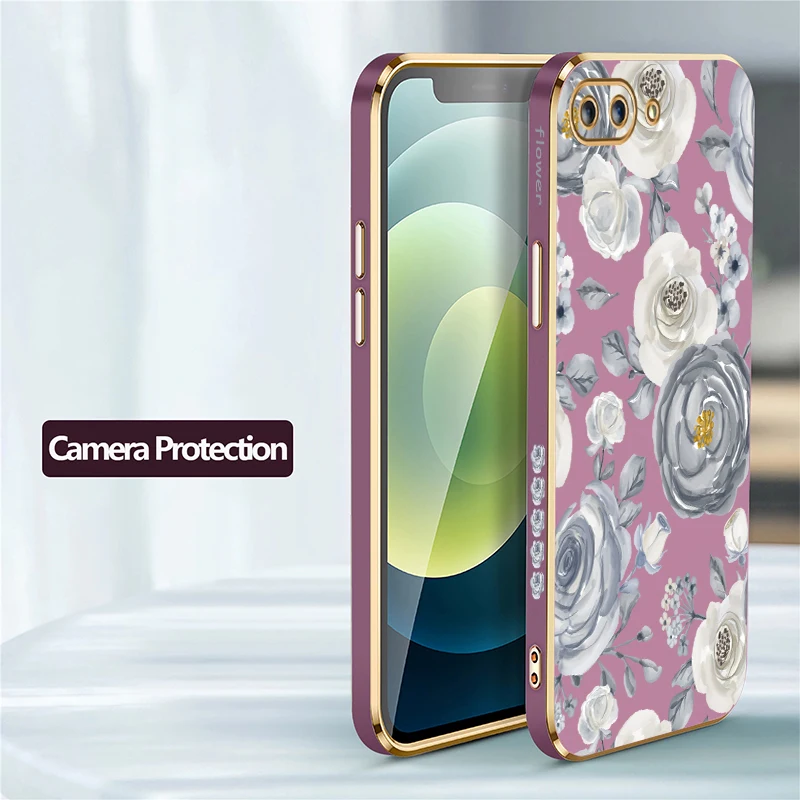 حافظة هاتف ناعمة مضادة للصدمات لهاتف انفينيكس هوت 40 برو 40i 20 20S 20i 30i 30 4G 5G غطاء سيليكون مطلي بالزهور #5