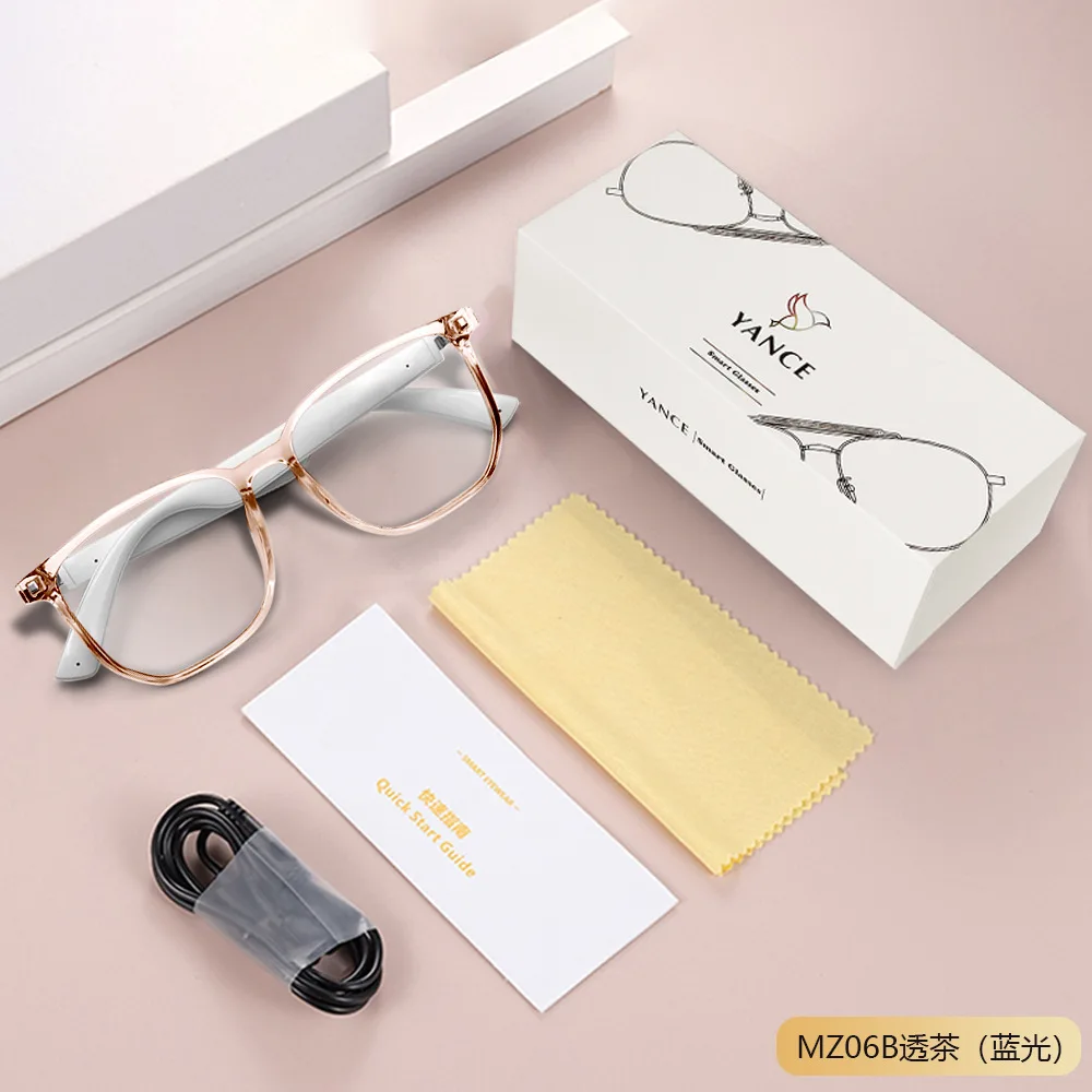 Smart Glasses, Wireless Bluetooth Hands-Free Calling Music Play Headphones With Microphone Motion Stereo Speaker Glasses