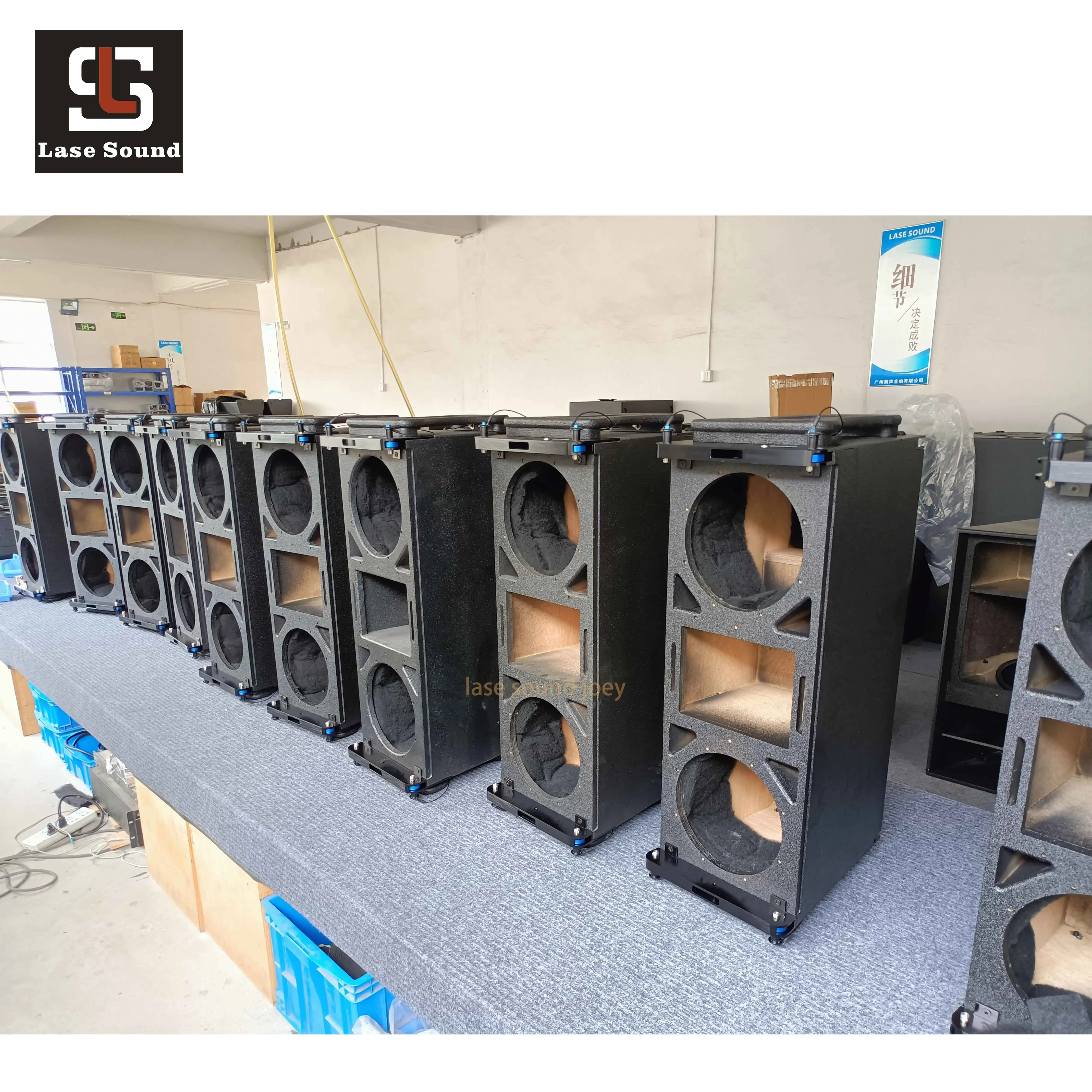 Professional Audio Dual 10-Inch Active Line Array Mini-Sound System Powerful Mini-Line Array Speakers