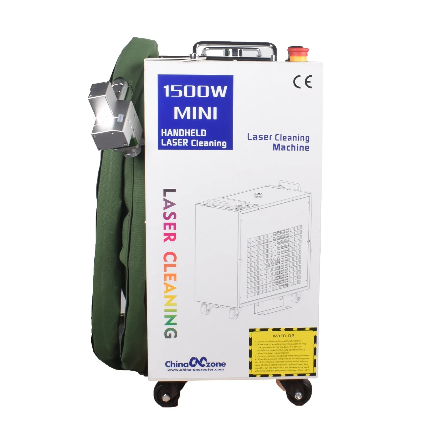 1500W BWT Handheld Fiber Cleaning Machine New Double Wobble System for Efficient Iron Rust  Stainless Steel Metal