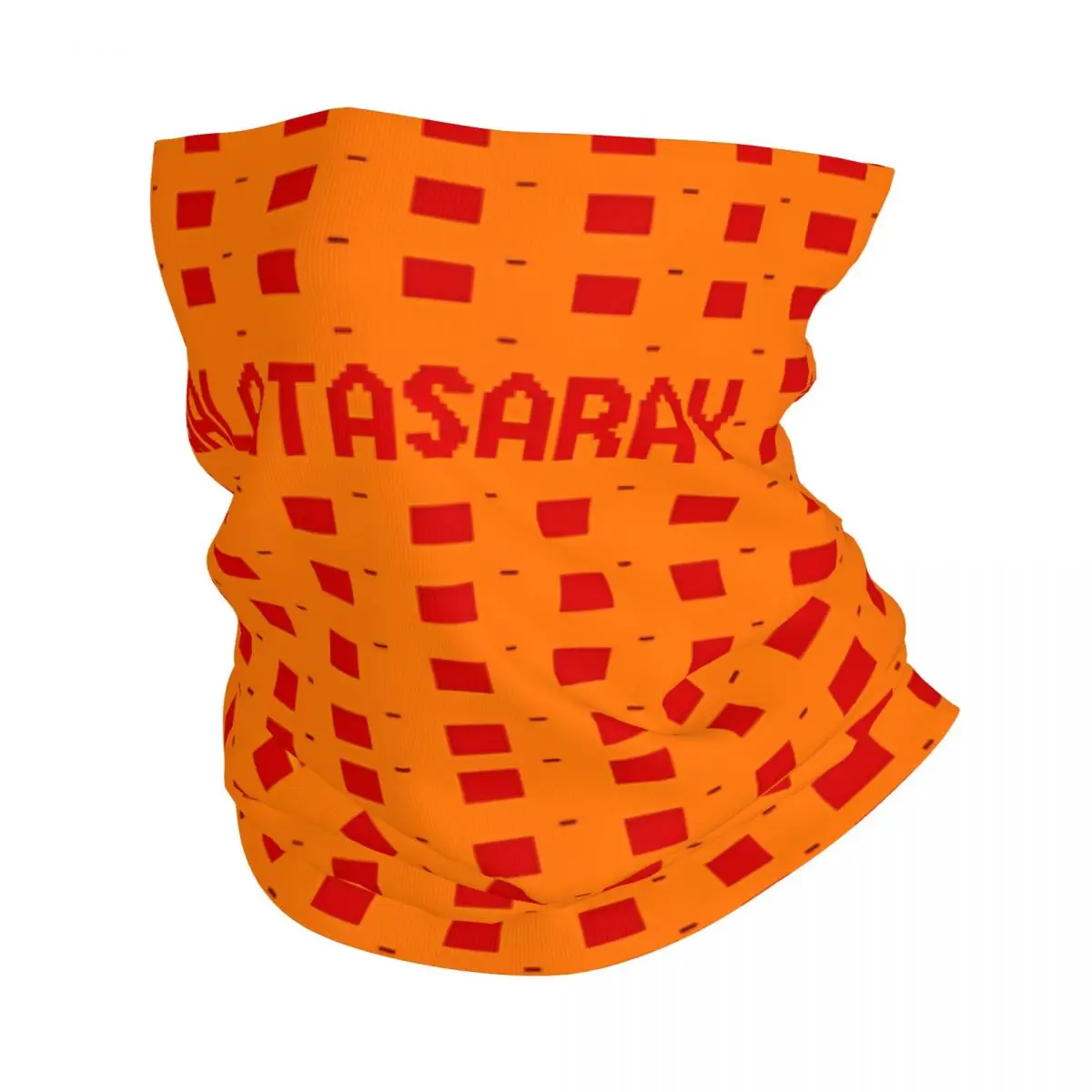 Pixel Motocross Bandana Neck Gaiter Printed Galatasarays Wrap Scarf Multi-use Balaclava Cycling Unisex Adult Winter