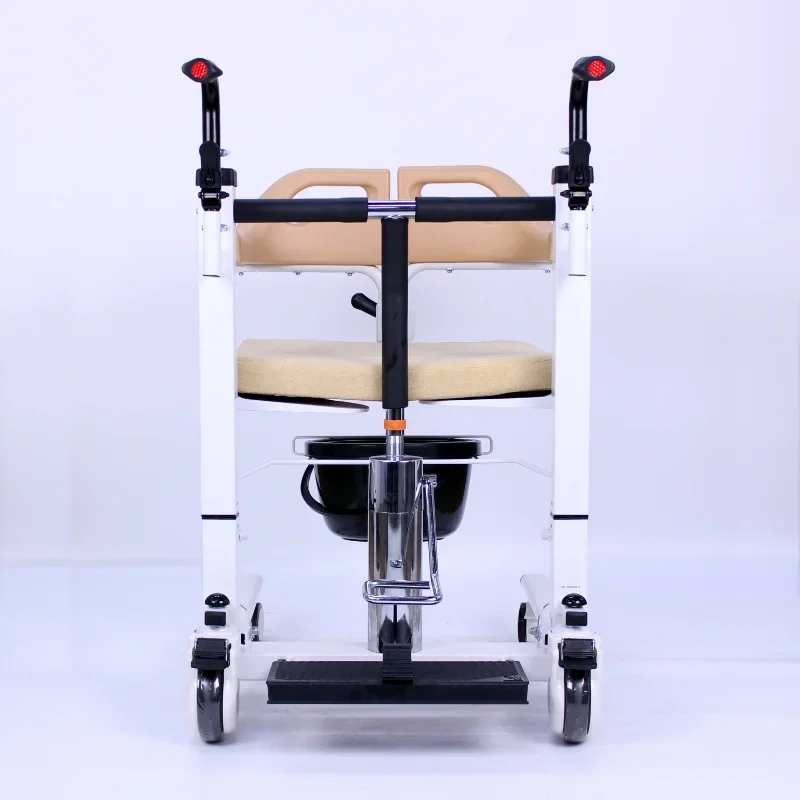 Leading suppliers  devices & Supplies Split seat design nursing patient hydraulic lift transfer chair