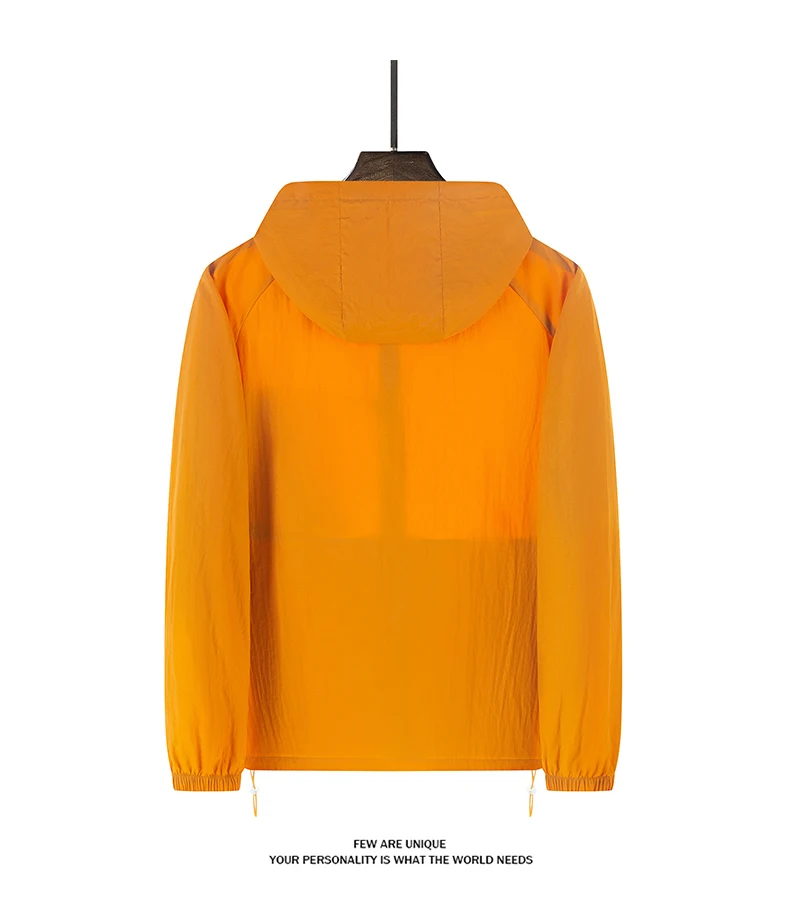LNGXO Sommer-Windjacke für Herren und Damen, leichte Sonnenschutzjacke, Unisex, Camping, Klettern, Wandern, Outdoor, wasserdichter Mantel – Detail 23