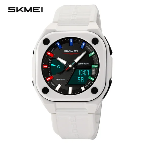 Imagen 1 del producto SKMEI 2328 nuevo reloj electrónico Digital deportivo Original pantalla Dual reloj multifuncional resistente al agua para hombres relógios masculino