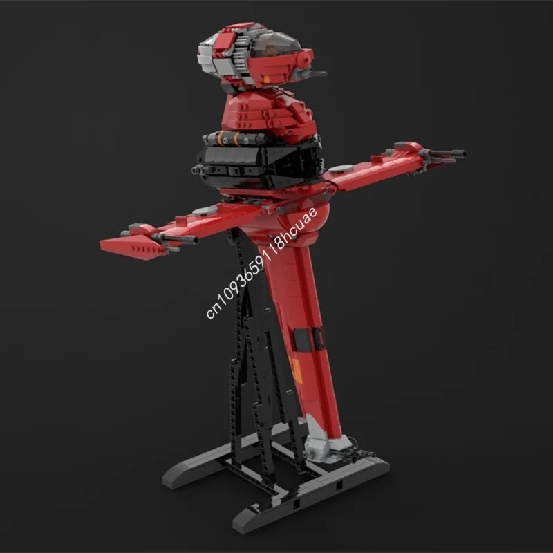 1427pcs MOC Blade Wing B Prototype Model Bouwstenen Kerstcadeau Architectuur Creatief Idee Onderwijs Baksteen Speelgoed Kinderen