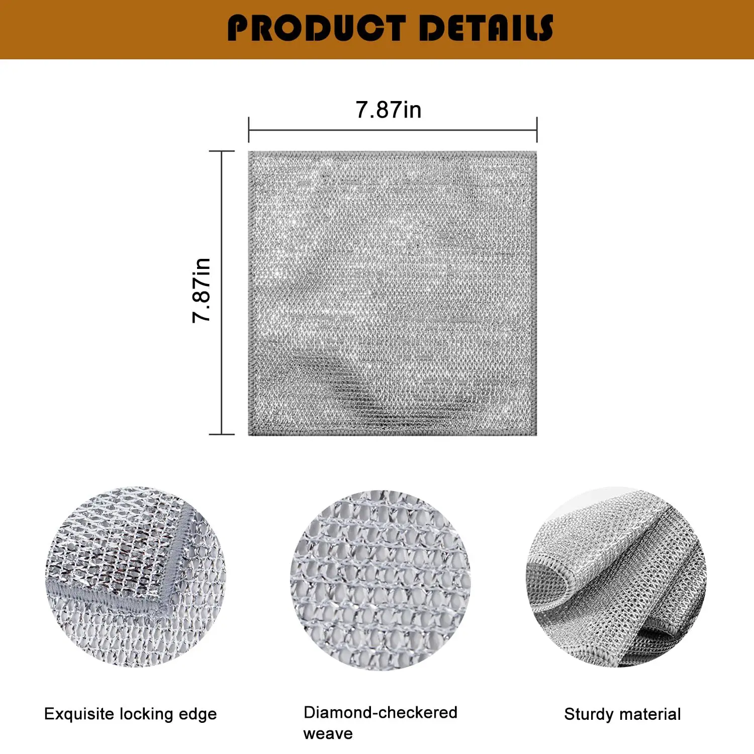 Stracci per lavastoviglie multiuso in filo metallico 2024 nuovi panni per lavastoviglie in filo metallico scrub pulisce il lavaggio dei piatti in filo a doppio strato