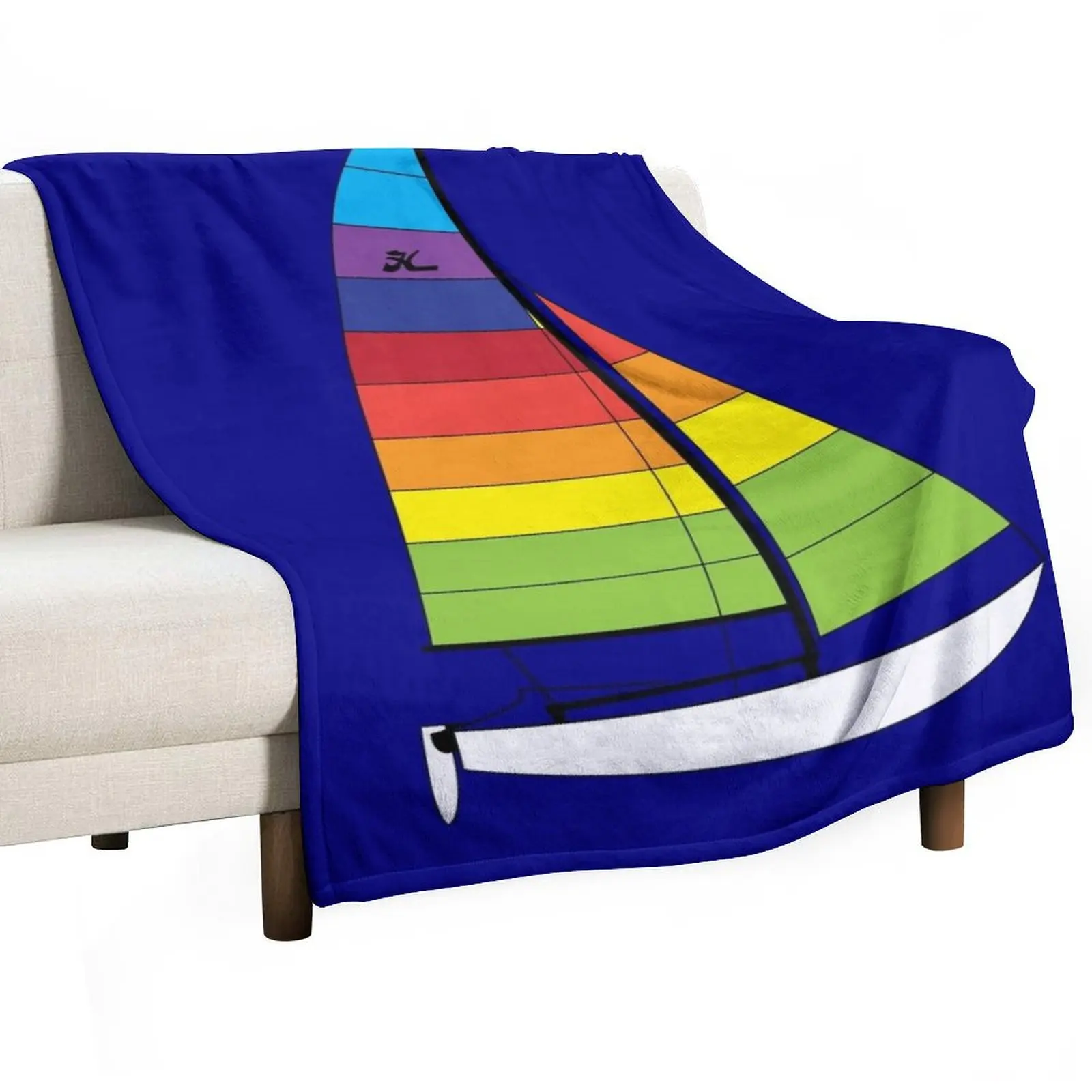 Hobie 16 Catamaran Sailboat Throw Blanket Quilt Extra Large Throw Decoratives Sleeping Bag Blankets