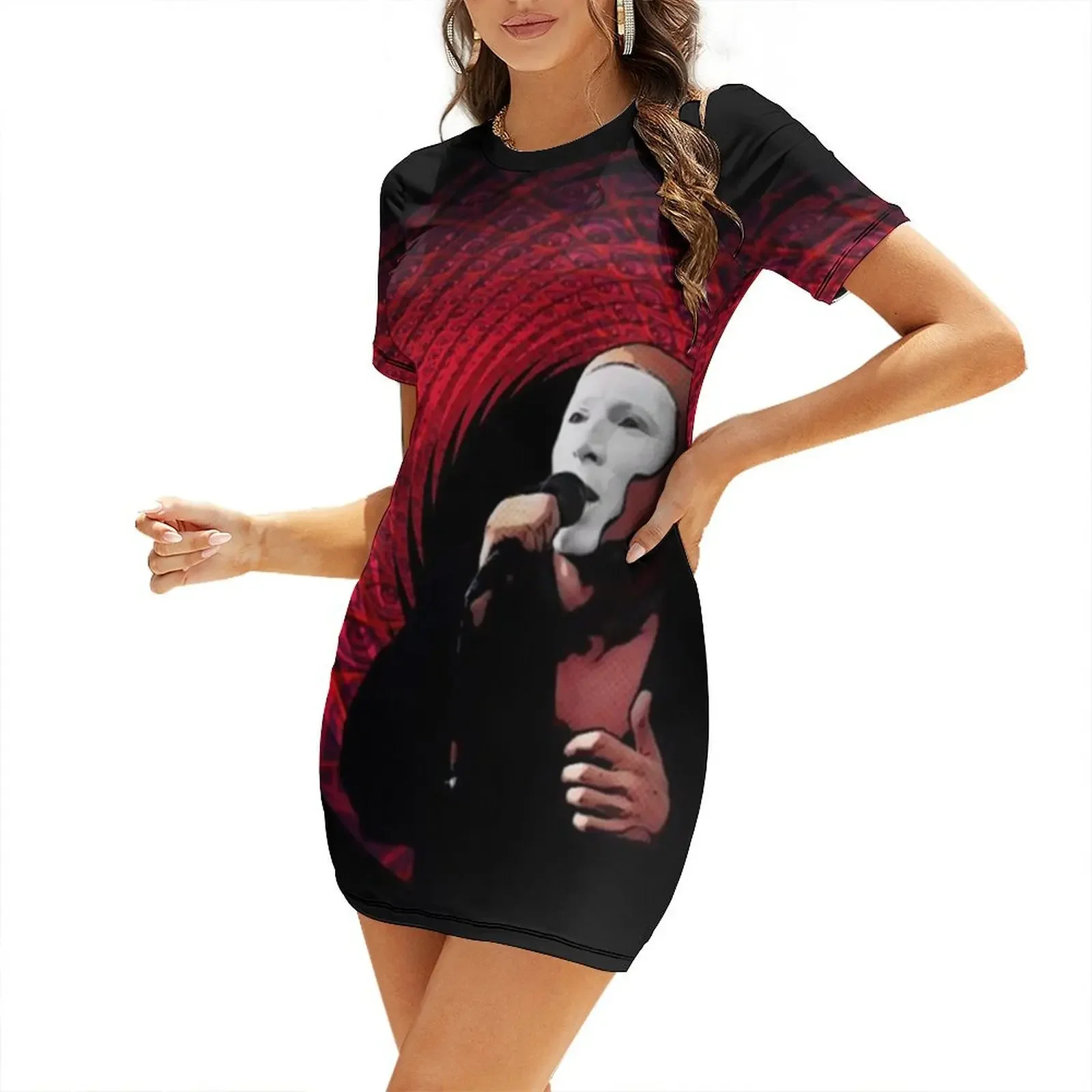 

Jambi Short-Sleeved Dress Summer skirt Summer dresses for women Party dresses for women evening dresses luxury 2025 Dress