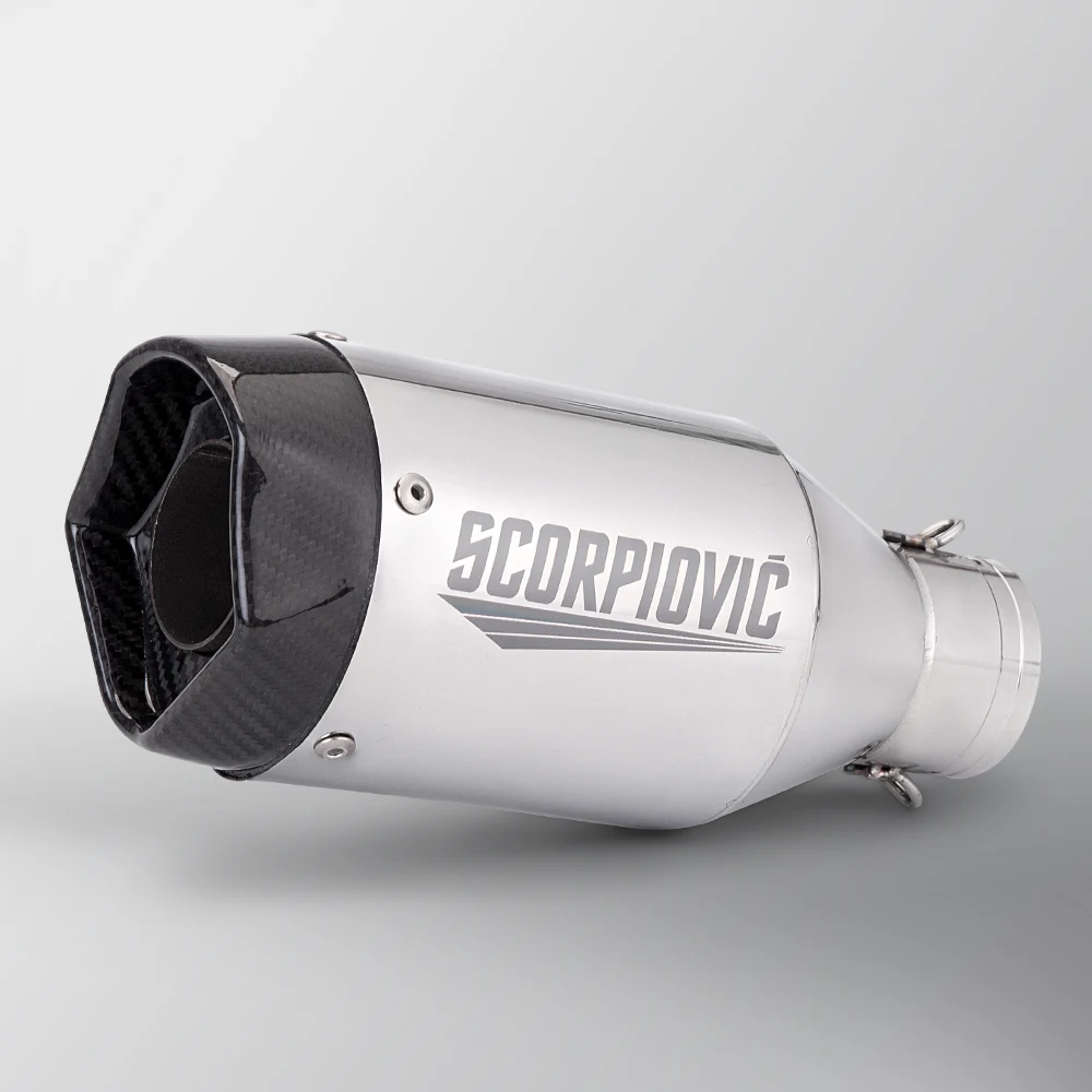 

Factory Hot Selling 51mm Motorcycle Extract Modify Motocross Exhaust Muffler CH-universal Muffler Motorcycle Exhaust SR1