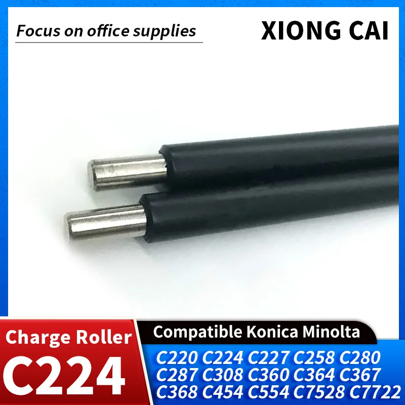 Primary Charge Roller for Konica Minolta C220 C224 C227 C258 C280 C287 C308 C360 C364 C367 C368 C454 C554 C7528 C7722