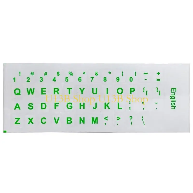 U13B Keypad -Schutzfilm Keyboard -Aufkleber English Letter Film Keypad Cover Folie