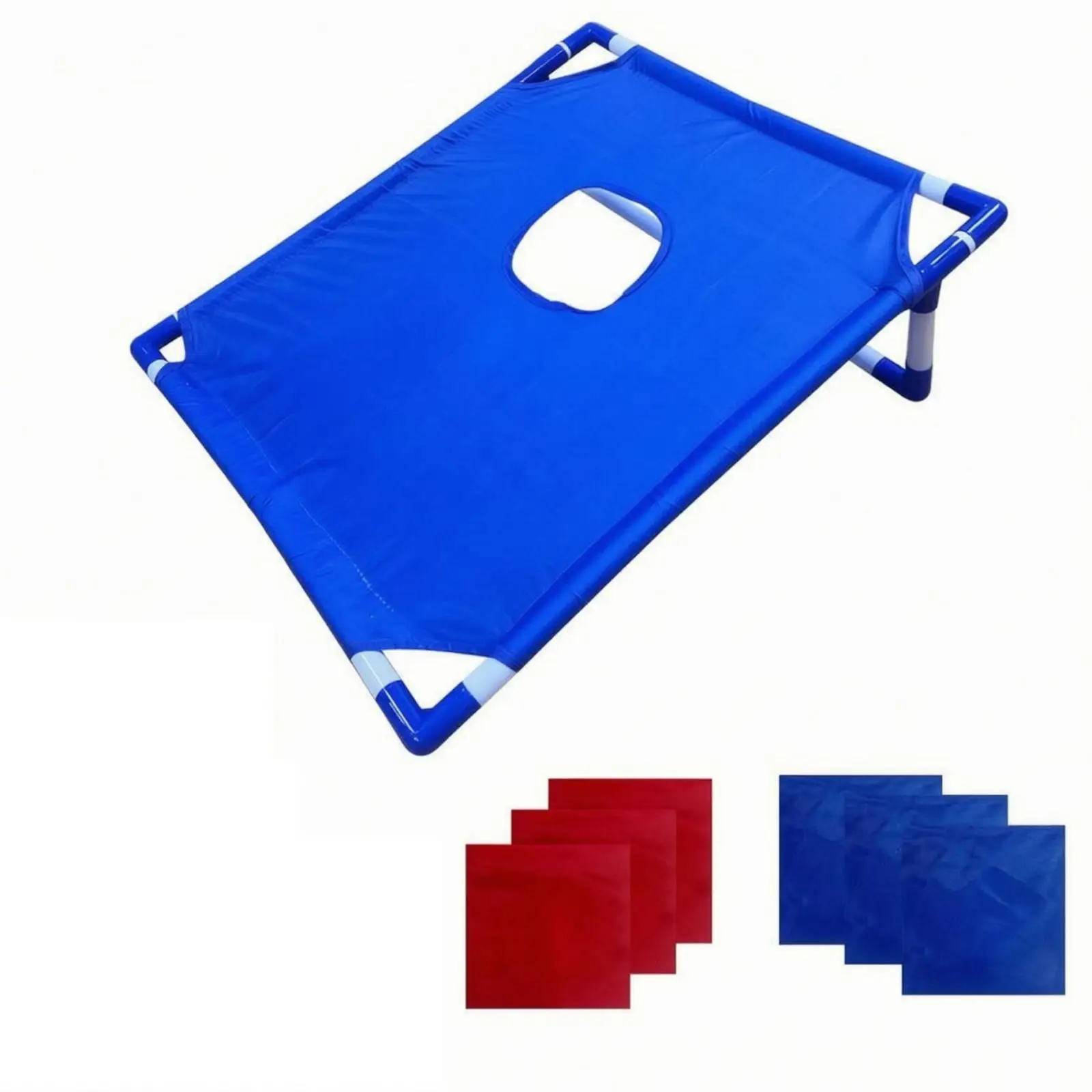 Cornhole Style Toss Board Game for Children Durable Plastic Frame for Party Family Fun