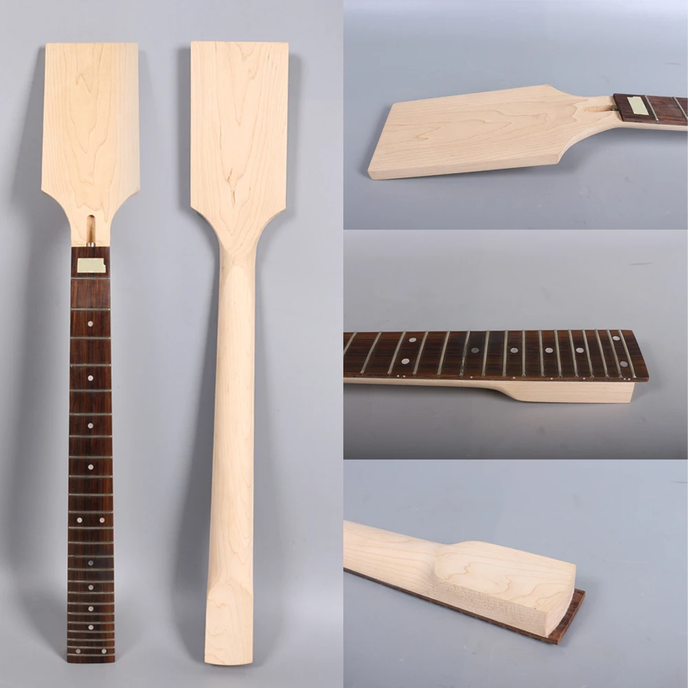 Guitar neck 24 fret 25.5 inch maple rosewood  Fretboard  dp head   nut width 42mm heel 56mm