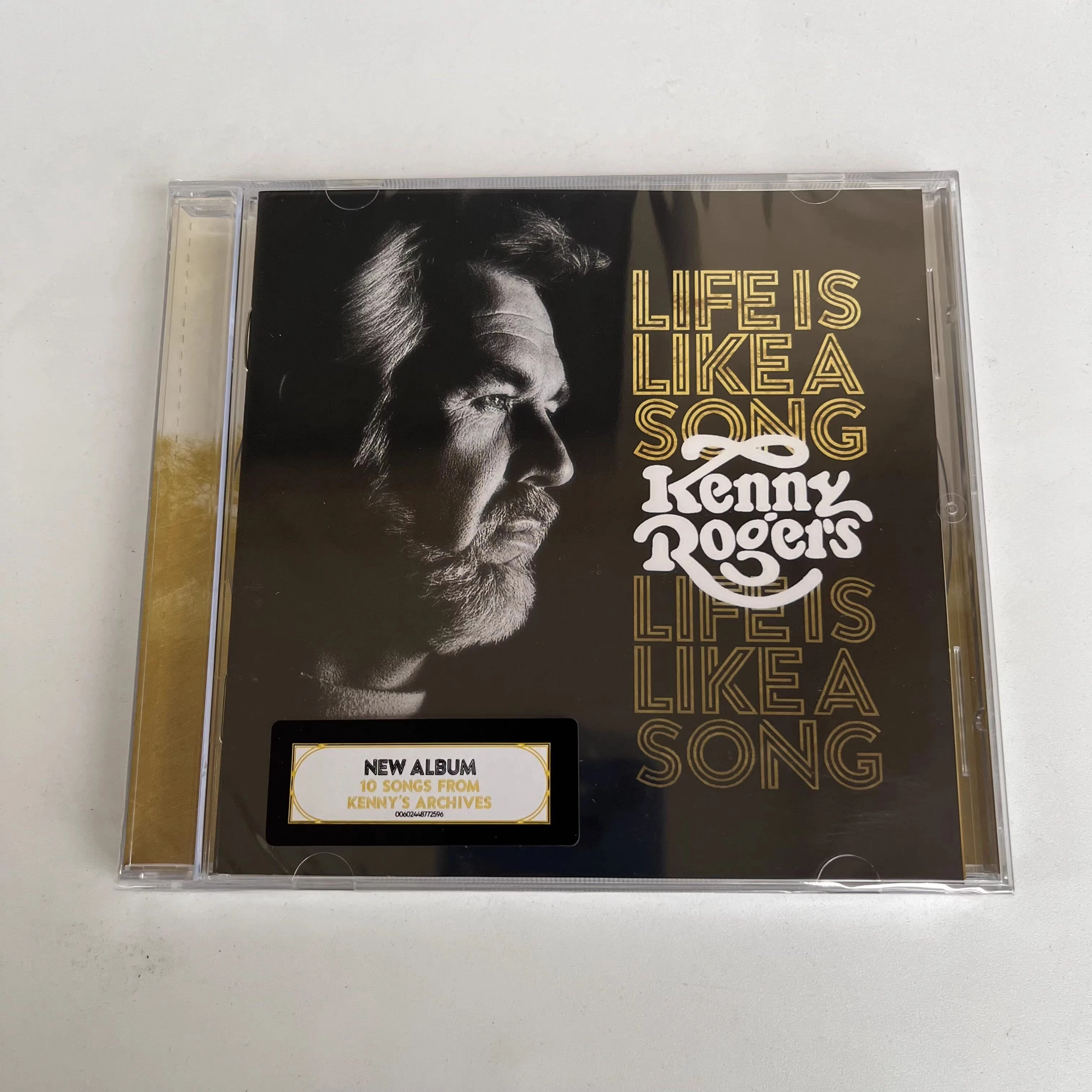 Country Kenny Rogers Music CD Life Is Like A Song Album Music Record Cosplay Walkman Car Soundtracks Box Party Music Collection