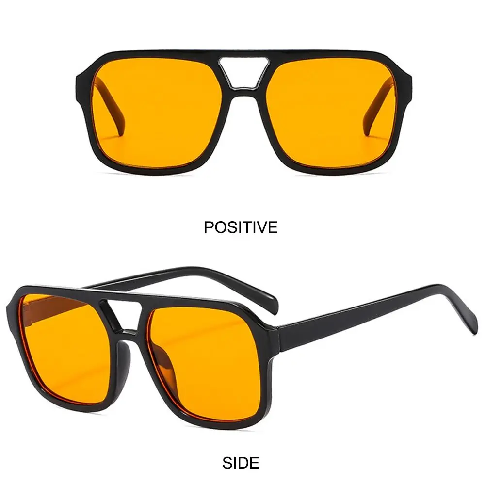 Fashion Ins Style Square Aviation Sunglasses UV400 Protection Big Frame Sun Glasses Eyewear for Women & Men