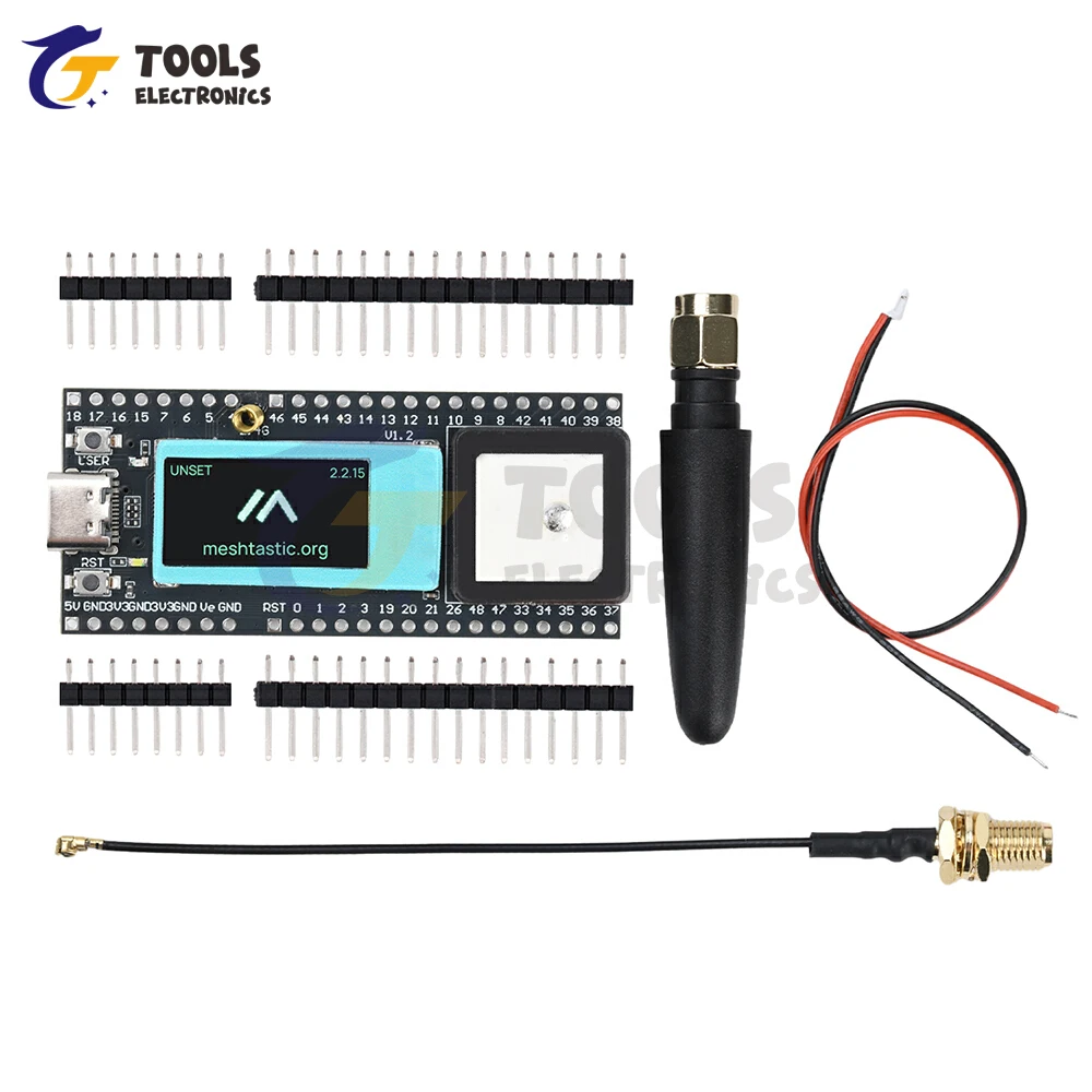 LoRa wireless tracker ESP32-S3FN8+SX1262+UC6580 WiFi Bluetooth LoRa Gnss GPS tracker for Locating Vehicles children and Pets