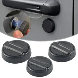 3PCS Door Lock Keyhole Key Socket Decoration Cover Stickers For Jeep For Wrangler for JL 2018-2024 For Gladiator JT 2018-2024 