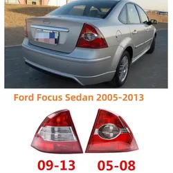 Dla Ford Focus Sedan 2005-2013 tylna światło końca hamulca lampka kierunkowskazu obudowa bez żarówki akcesoria samochodowe nowe