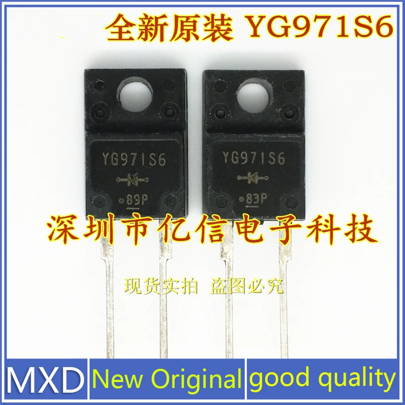 5Pcs/Lot New Original YG971S6 Schottky Diode TO220F-2 In Stock Good Quality