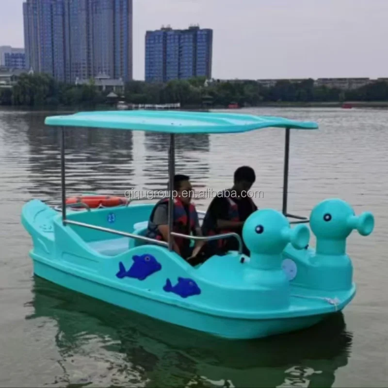 Entertainment Electric Bumper Boat Water Bike Pedal Boats for Sale