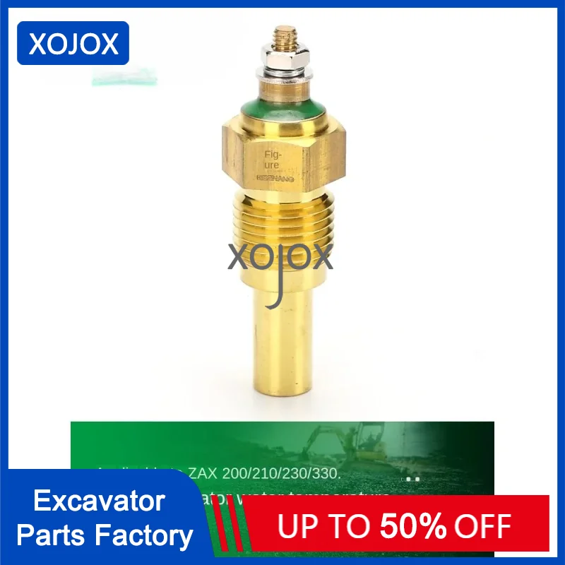 XOJOX Excavator Hitachi Water Temperature Sensor zax60/70/200/210/330/240/450-5 Complete List Excavator Accessories