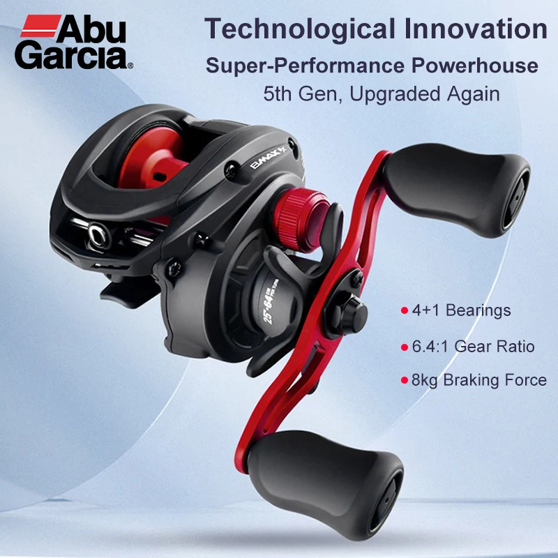 moulinets-de-peche-abu-garcia-bmax-sx-baitcasting-4-1bb-lp-rapport-64-1-frein-magnetique-8kg-pour-la-peche-au-bar-au-brochet-lancer-longue-distance
