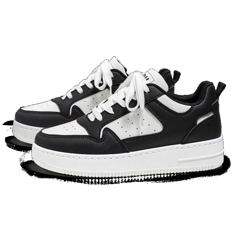 أحذية التزلج الشهيرة للفصول الأربعة للرجال، أحذية عصرية تحجب الألوان ضرورية للخروج في الشارع