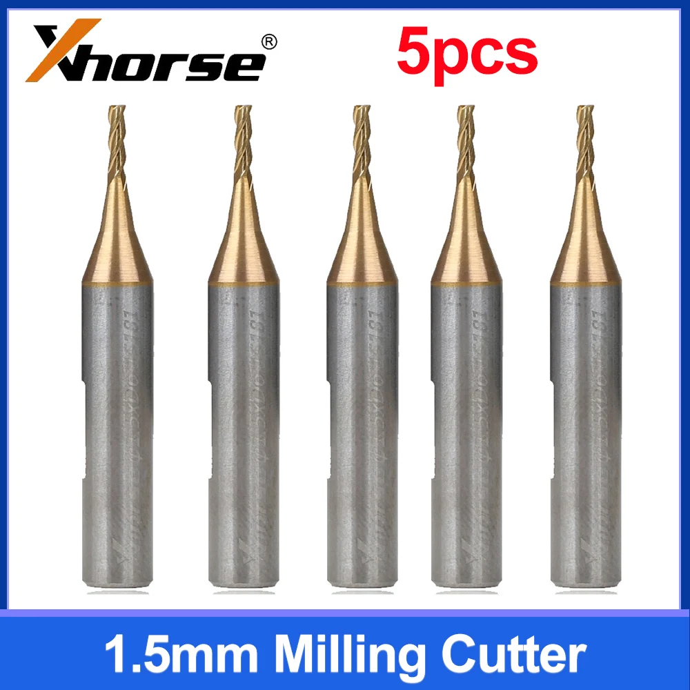 

5pcs/lot Xhorse XCMN05EN 1.5mm Milling Cutter For Xhorse Condor XC-Mini Plus/Plus II / XC-002 and Dolphin XP005/XP005L/XP007