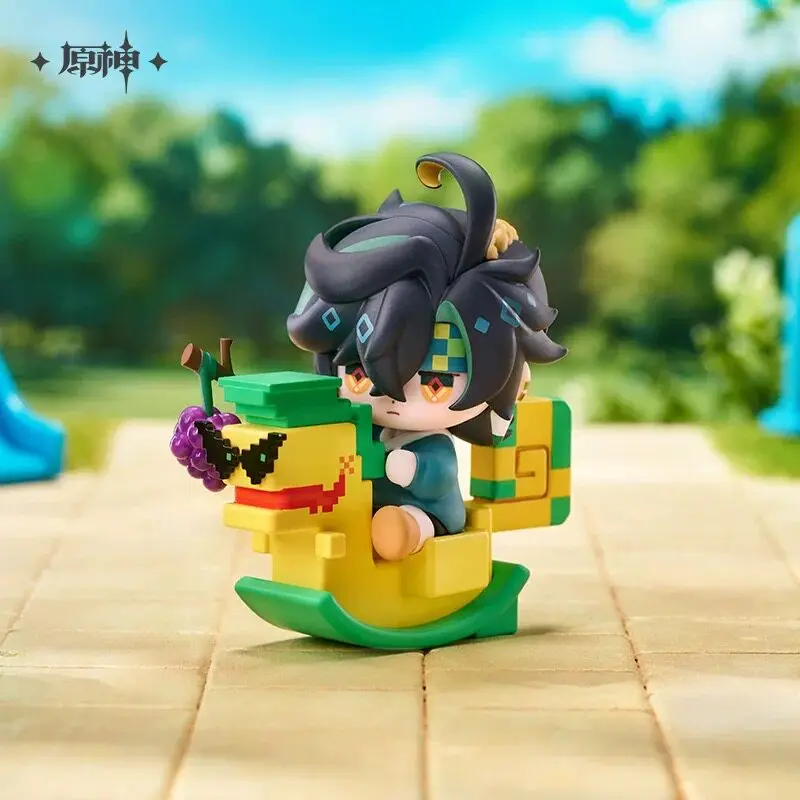 Genshin Impact Q Version Figure Blind Box Impact Mystery Box Cute Character Collectible Ornament Desktop Display Gift