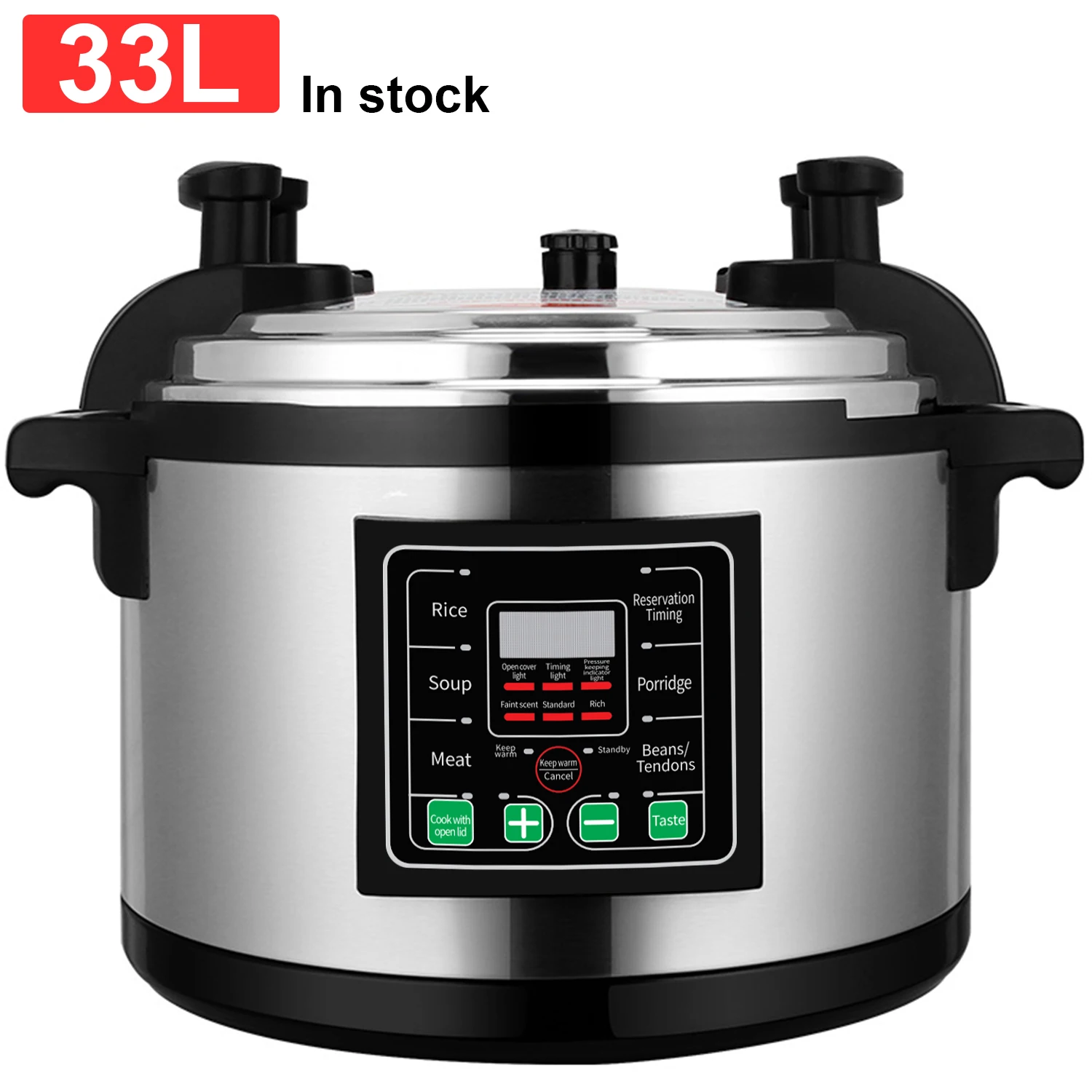 High Quality German Electric Pressure Cooker Stainless Steel Pots Pressure Cooker Electric Multi Use in Stock Fast Shipping