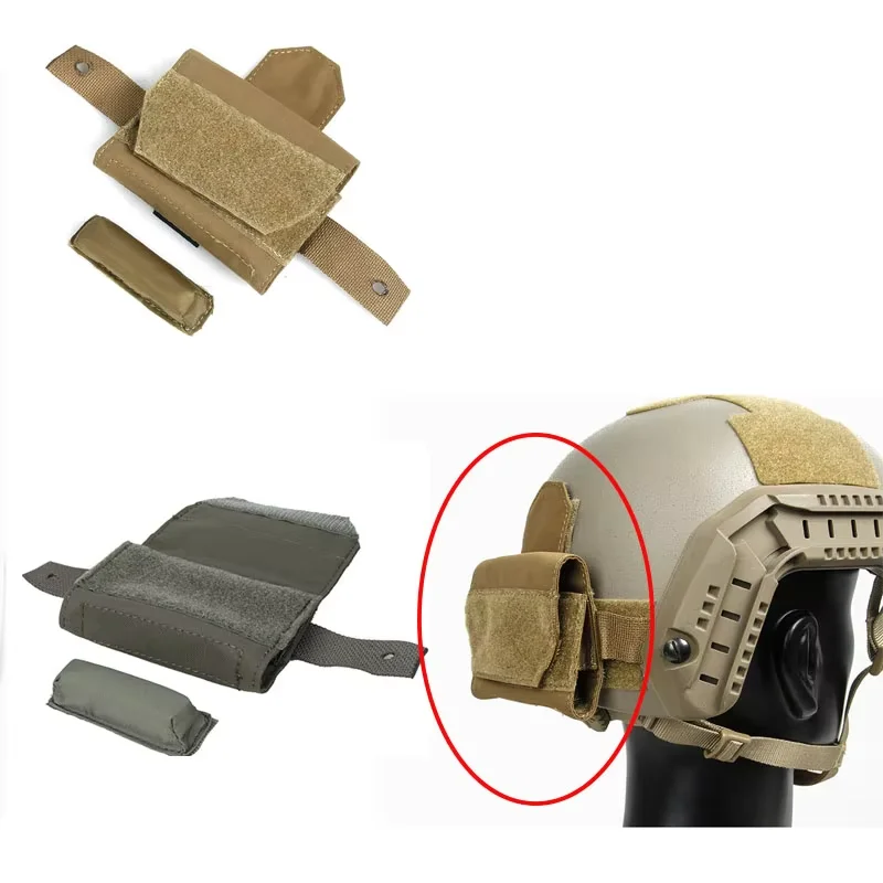 

Helmet Battery Storage Pouch Hunting Tactical Battery Case Balance Weight Bag