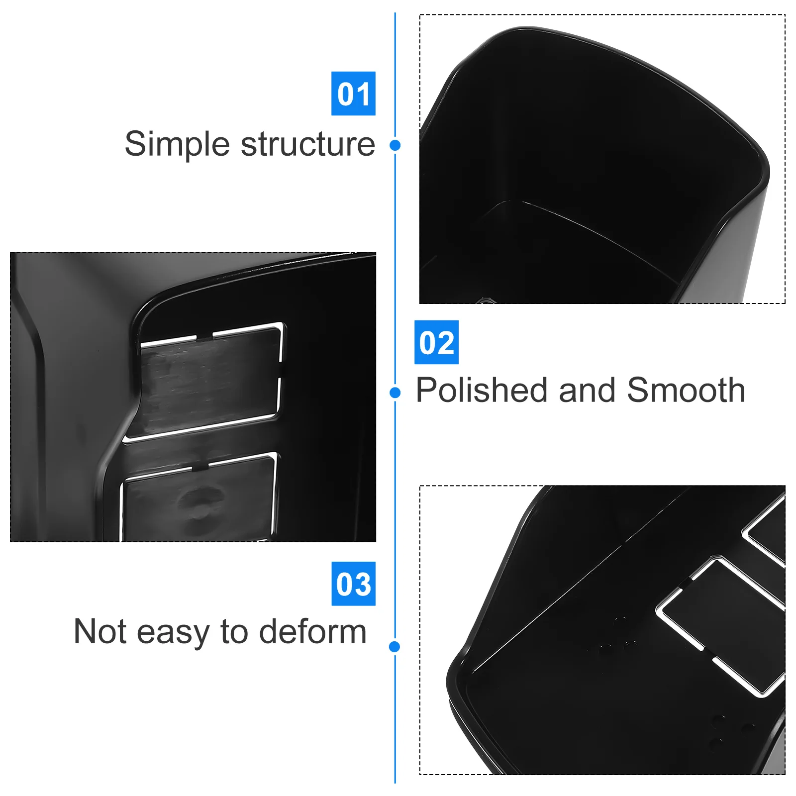 غطاء بلاستيكي مقاوم للماء لآلة الحضور، جرس الباب، التحكم في الوصول، غطاء حماية من المطر في الهواء الطلق، جرس باب مقاوم للمطر #1