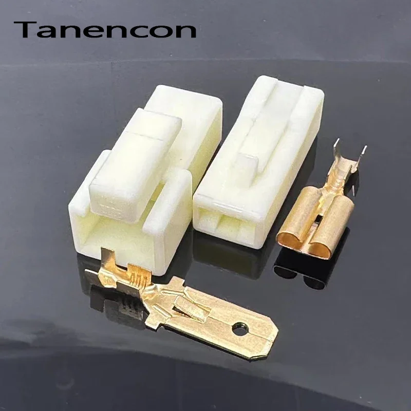 

1/5/10/50 Sets 1 Pin Automotive Unsealed Socket Connector 7123-3010 7122-3010 Car 7.8 Mm Terminal High Power Plug