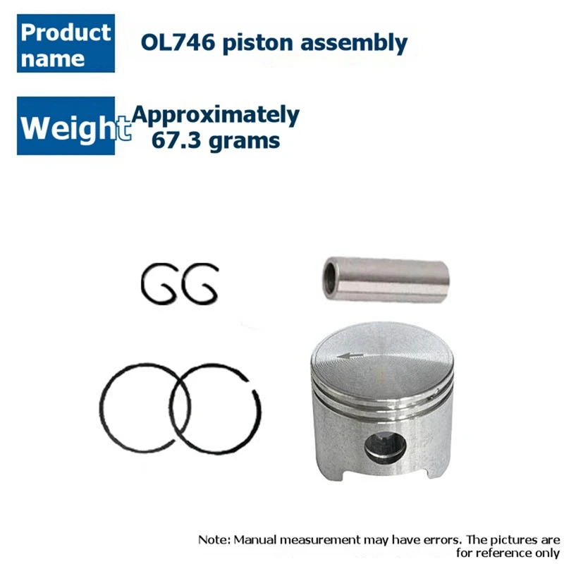 A03F For 746 Lawn Mower Replacement Parts Cylinder Assembly with Gasket Kit Model Code 5032705428 Fits OM746