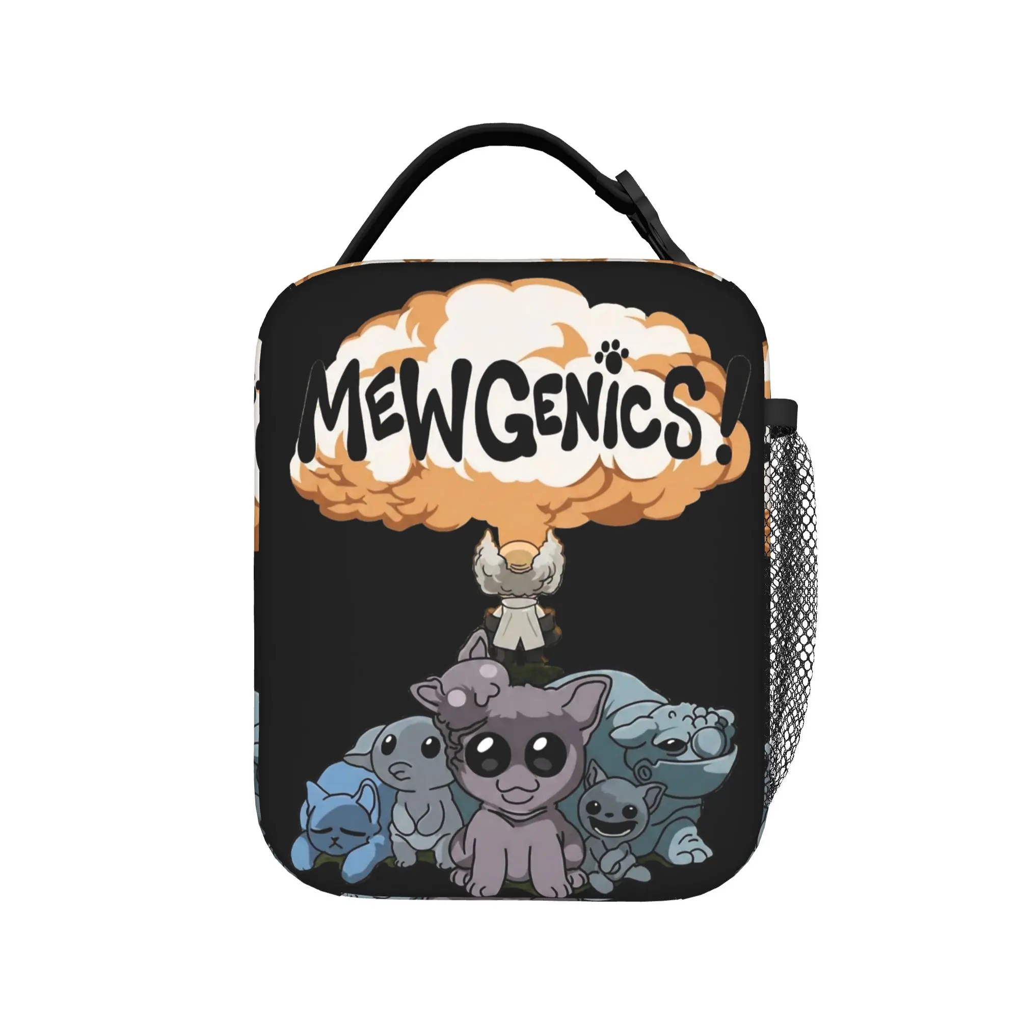 Mewgenics Science and Mutated Cats Insulated Lunch Bag High Capacity  Lunch Container Cooler Bag Lunch Box Tote College