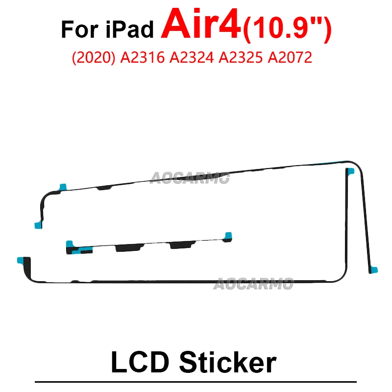 For iPad Air3 Air 5 / 4 / 2 Air1 9.7inch A1746 2020 A2316 A2325 A2072 Front Adhesive LCD Display Sticker Tape Glue Replacement view 5