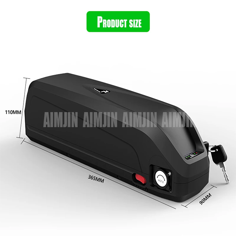 18650 Batteries Replacement Battery Pack 48V 30Ah RadRunner for Hailong 1 and 2 model Down Tube Shark Batteries 5-Pin+Charger