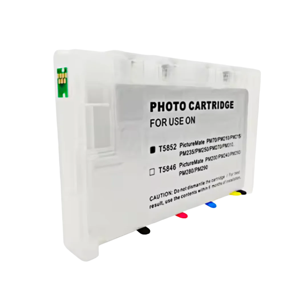 Einkshop For epson T5846 Refillable Ink Cartridge for Epson PictureMate 200 240 260 280 290 PM 240 PictureMate Show PM 225 300