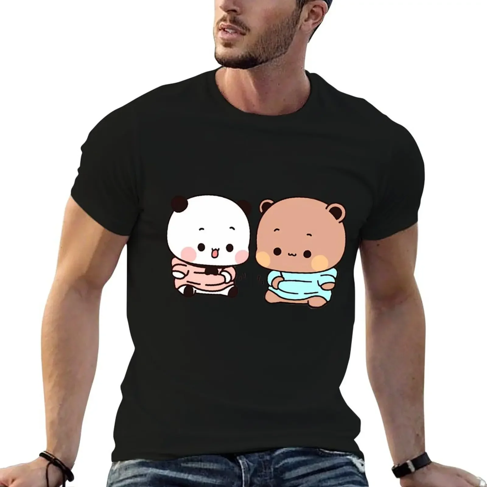 

bubu dudu dancing in love T-Shirt cute tops boys whites heavyweights t shirt men