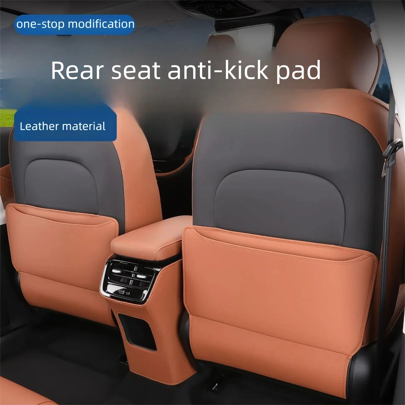 Car Seat Back Mat For Chery Tiggo 8 2026 2027 Car Anti-Kick Rear Row Seat Protection Scratch Dirt Resistant Pad Auto Accessories view 2