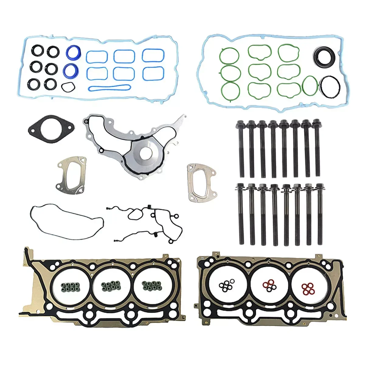 

AP01 Head Gasket Bolts Set For Ram 1500 Chrysler Dodge Jeep 3.6L 24-Valve 2011-2016 HS26541PT ES72467 CS26541