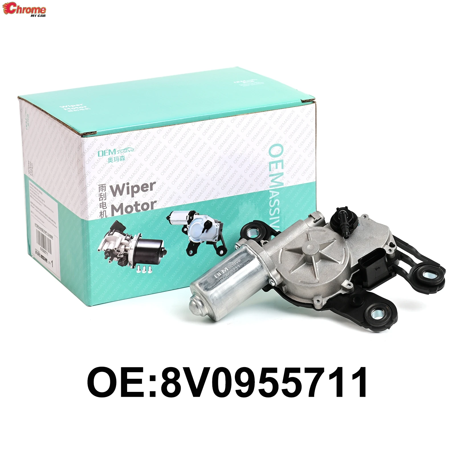 

Для Audi A1 A3 8V Q2 2012 2013 2014 2015 2016 2017 2018 2019 2020 2021 2022 Мотор стеклоочистителя заднего стекла автомобиля 8V0955711C