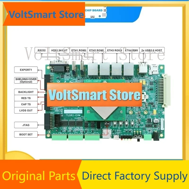VoltSTronlong DR1M90 Embedded Development System, Anlogic ARM FPGA Integration, ZYNQ-Compatible Domestic SoC