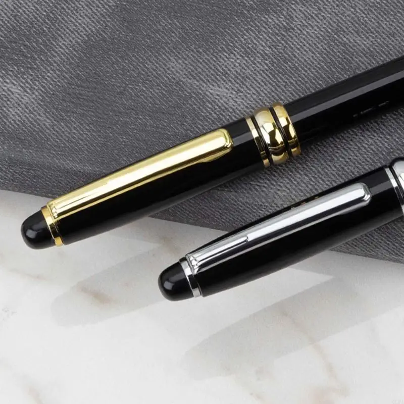 Q5WA Gel Pen Twist Ball Point Pen 0.5 mm Barrel negro para negocios en casa oficina escolar