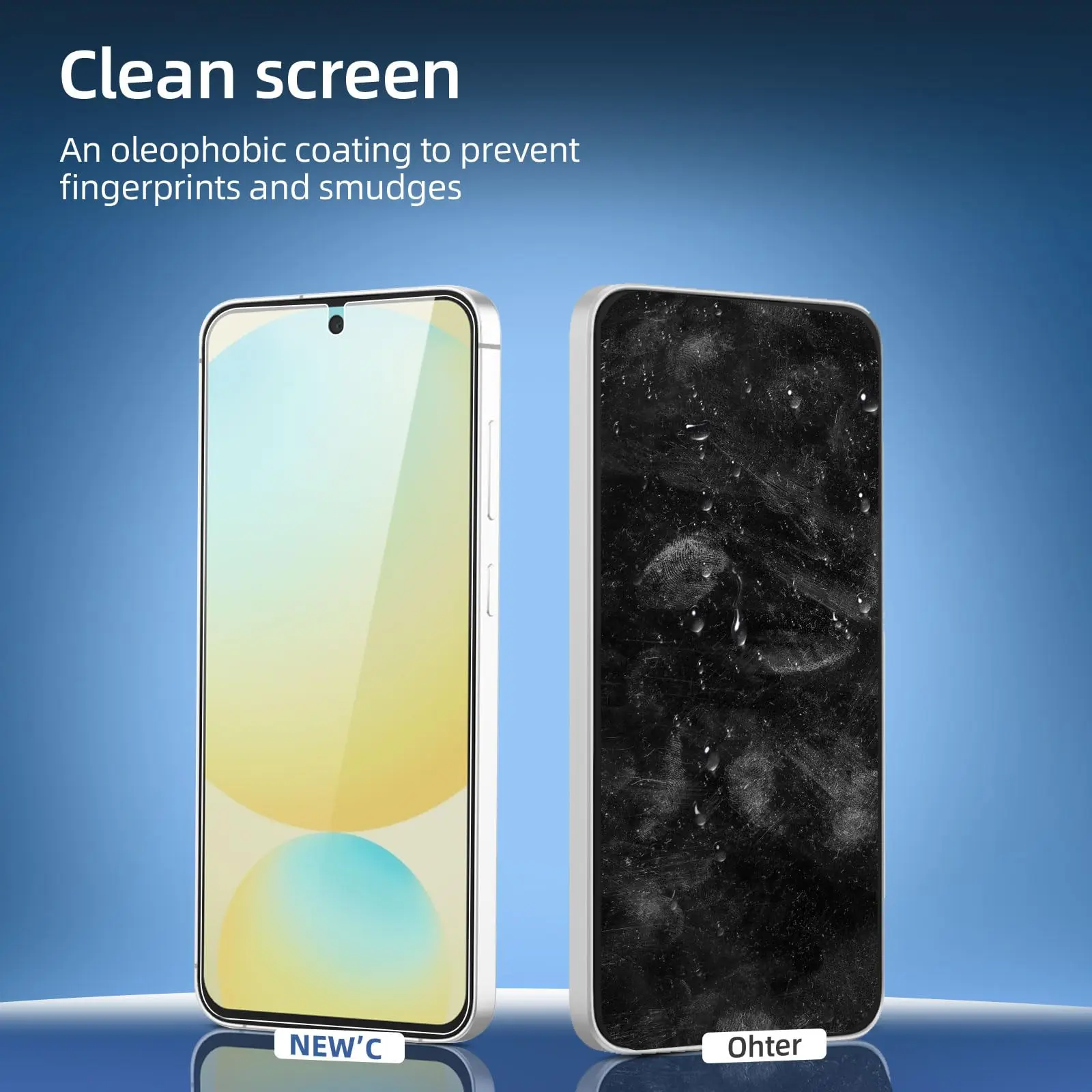 3PCS Gehärtetem Glas Für Samsung Galaxy S25 S24 Ultra S24FE Screen Protector Für S25 Plus S24 FE Glas Fingerprint entsperren – Detail 7