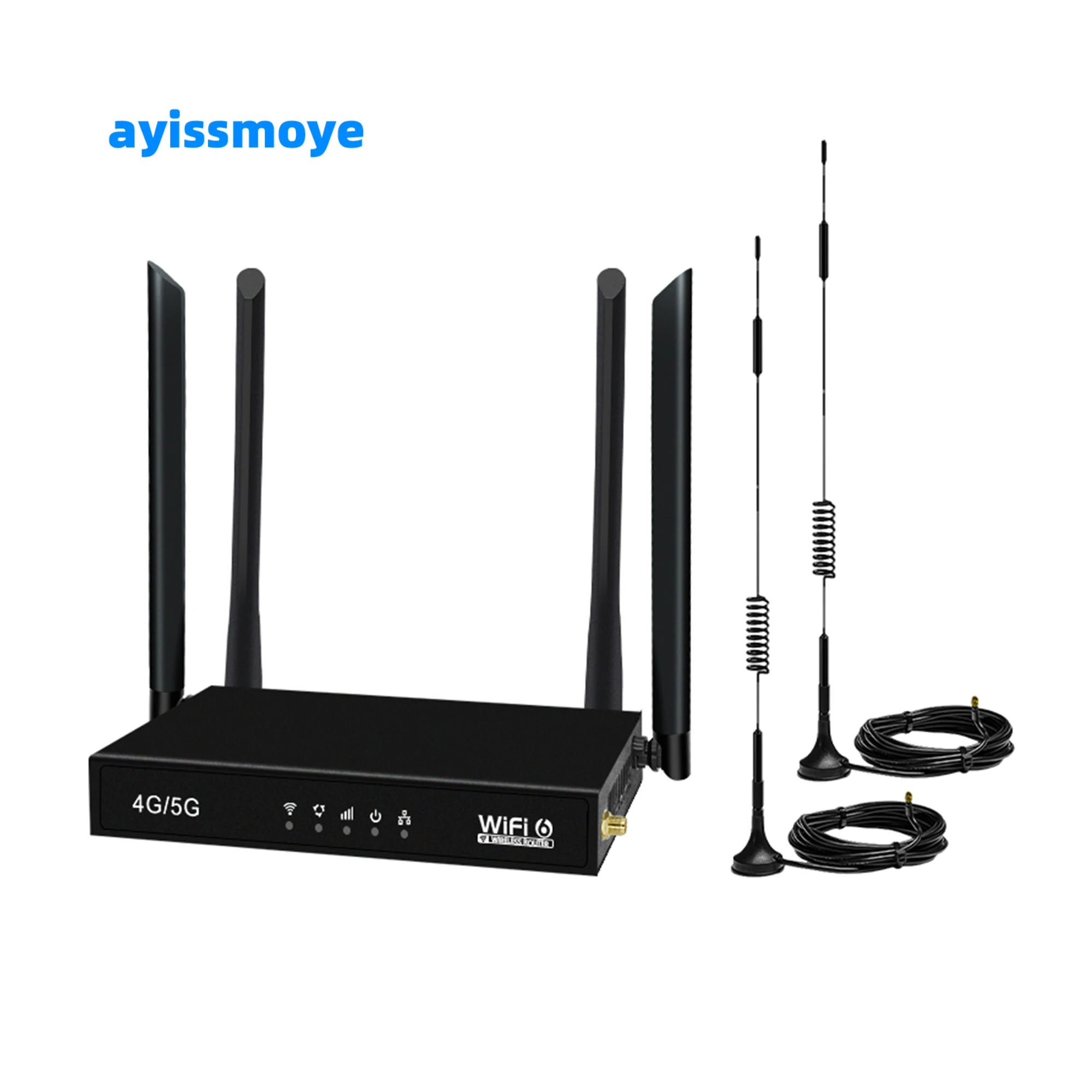 

6-антенна для помещений, мобильный Wi-Fi, широкополосная точка доступа, 4G CPE-маршрутизатор, съемная сеть SIM-карты, беспроводной маршрутизатор 4G, 4G-маршрутизатор, SIM-карта