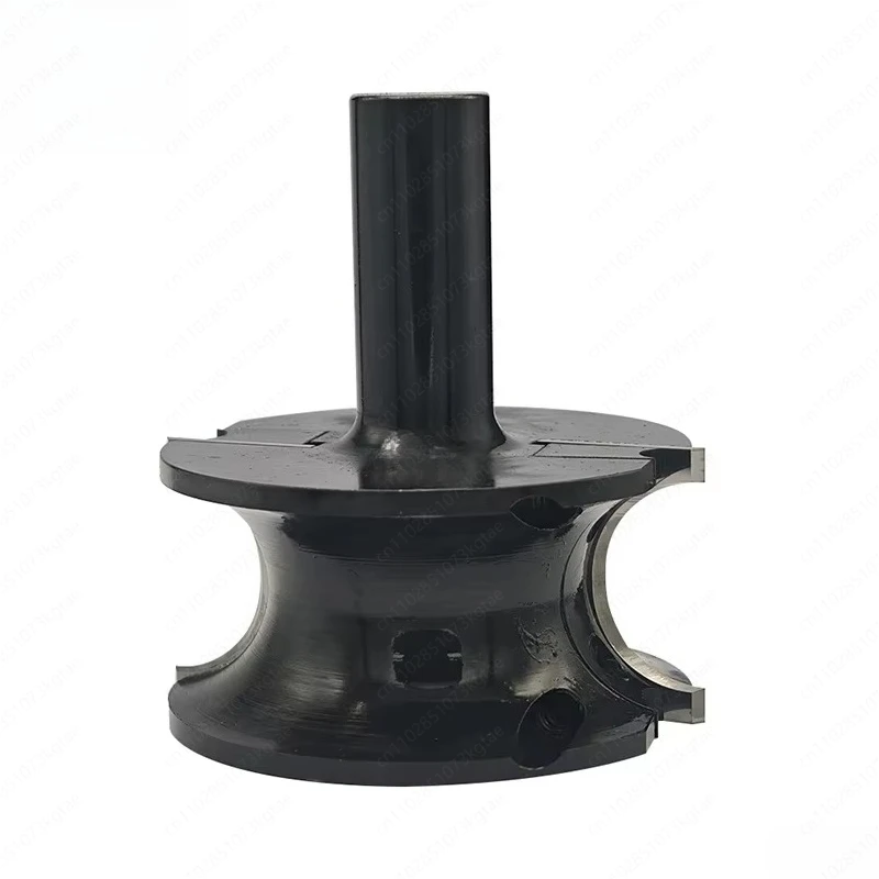 Indexable R-Profile Shaper Cutter, Concave/Convex Rounding & Edge Forming Tool for Solid Wood Dowels & Edges, Insert Type