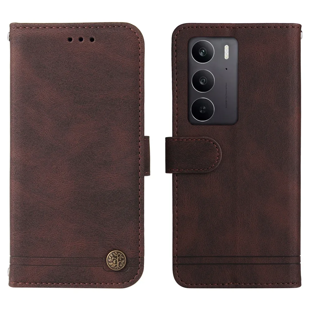 حافظة جلدية مغناطيسية لهاتف OPPO Realme C67 C65 C61 C55 C53 C35 C31 C21 C20 C15 C11 GT 7 Neo 6 5 3 2 SE Pro Flash Narzo 80 Lite 5G #3