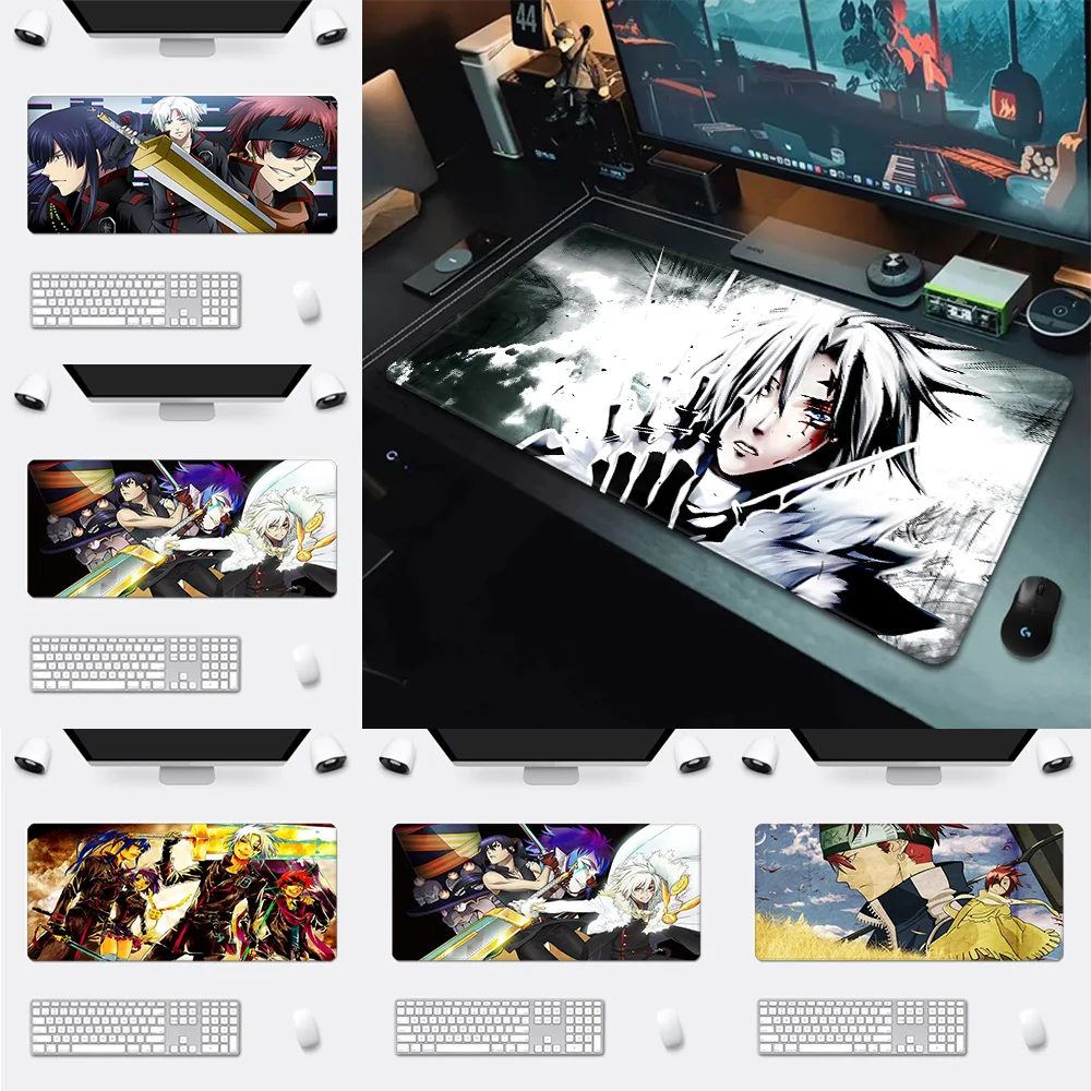 Comics D.Gray-man Mousepad HD Printing Computer Gamers Locking Edge Non-slip Mouse Pad XXL90x40cm Keyboard PC Desk Pad